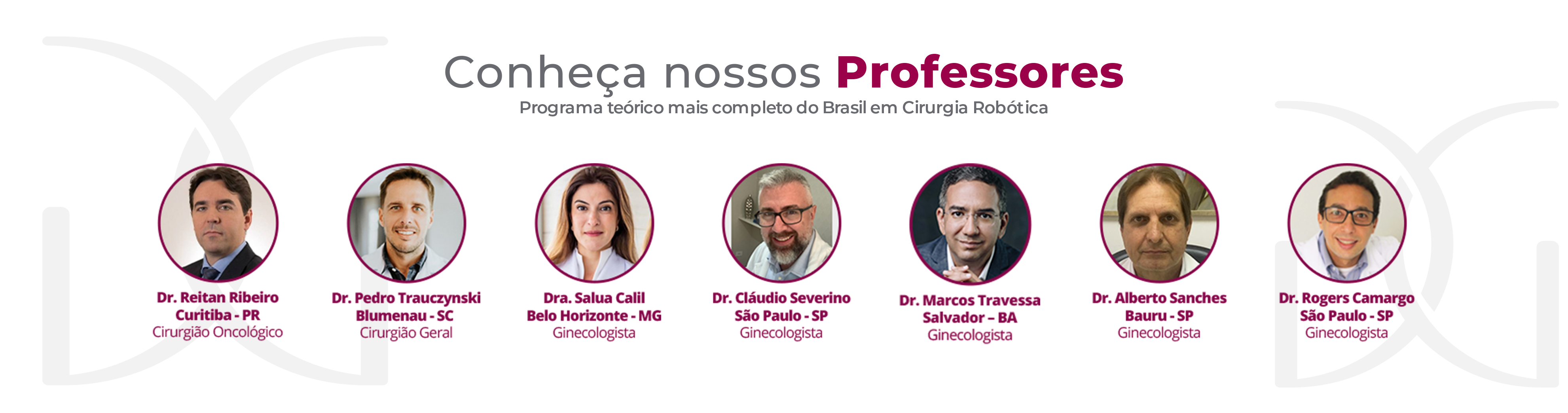 BANNERS DOCENTES Nossa Senhora das Graças FEBRASGO Desktop